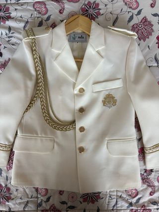 Traje de comunion de almirante completo