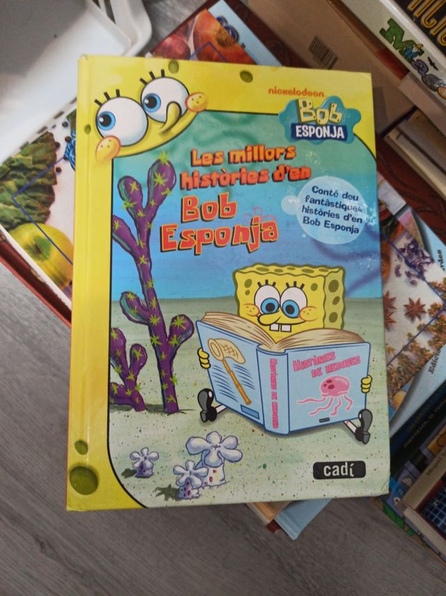 Libro Les millors històries d'en Bob Esponja: Cont