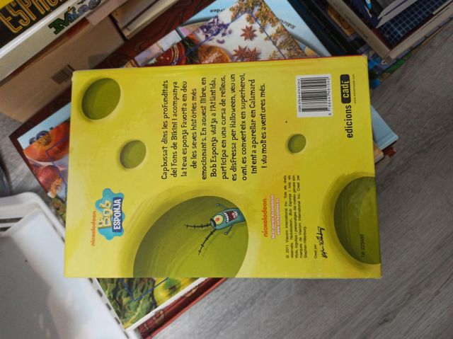 Libro Les millors històries d'en Bob Esponja: Cont