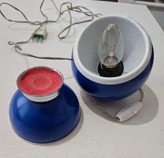 Lampada vintage eyeball a calamita