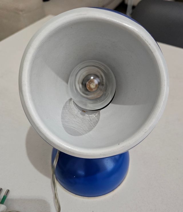Lampada vintage eyeball a calamita