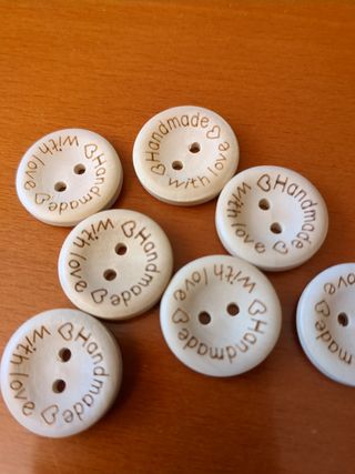 25 Botones Handmade