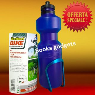 Kit Portaborraccia in Lega + Borraccia Demon Bici