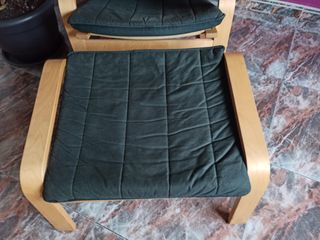 Tumbona con reposapiés ikea