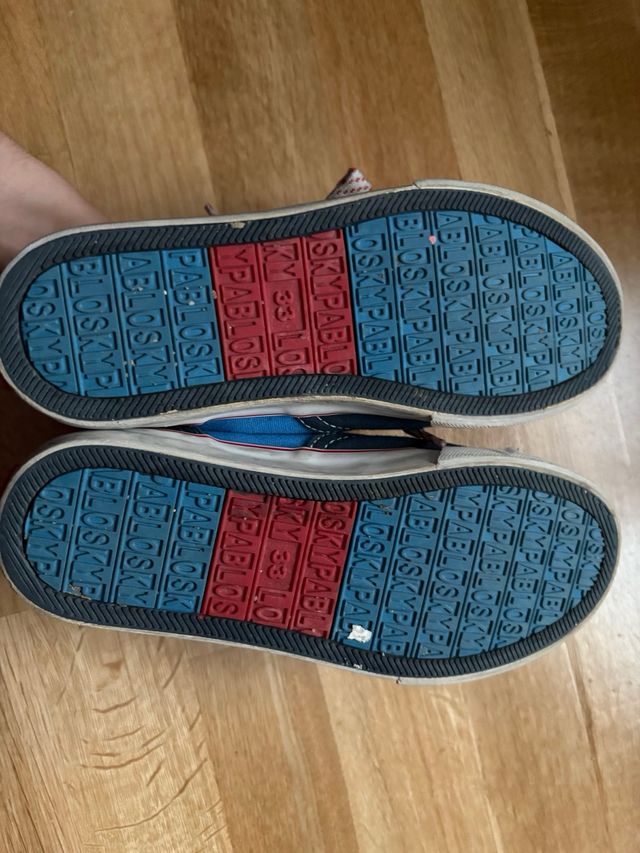 Zapatillas lona Pablosky 33