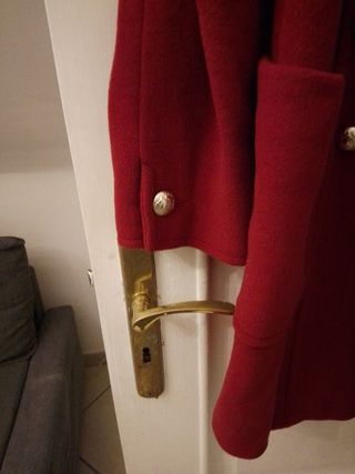 Cappotto un Bell rosso scuro