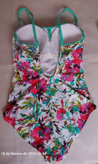 Bañador floral, Lidea,Talla 42C.