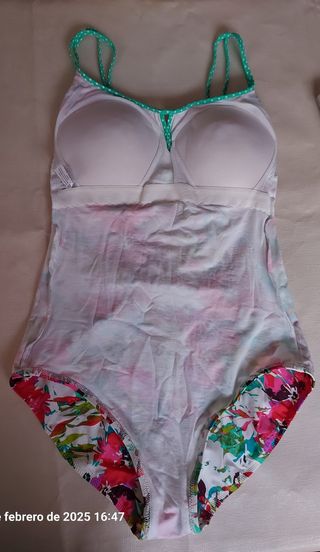 Bañador floral, Lidea,Talla 42C.
