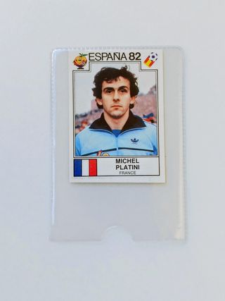 MICHEL PLATINI ESPAÑA 82 PANINI 286