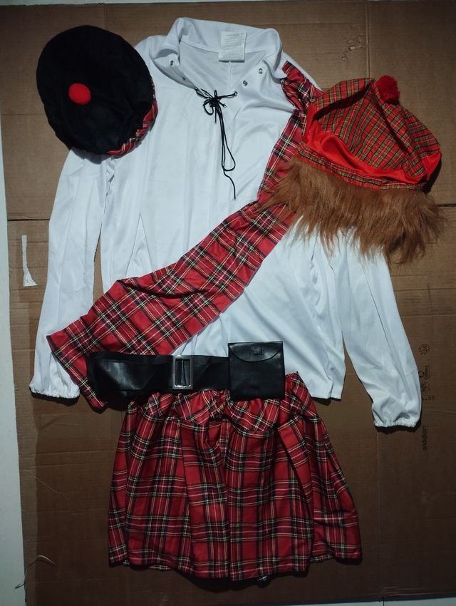 Disfraz adulto - Escocés