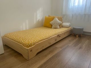 Cama infantil madera 90 x190