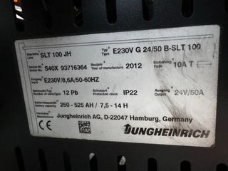 Cargador JungheinrichSLT 100 JH