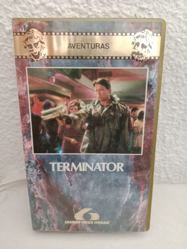 VHS Terminator de Arnold Schwarzenegger
