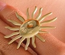 Anillo "Dios sol"