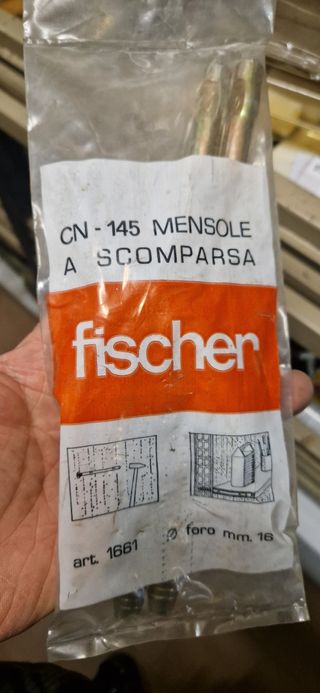 Fissaggio per mensole