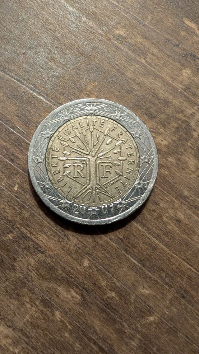 Moneda 2e Francia 2001