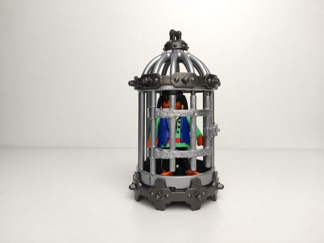 Jaula de Playmobil