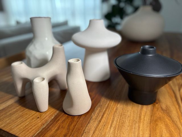 Lote de 4 figuras decorativas