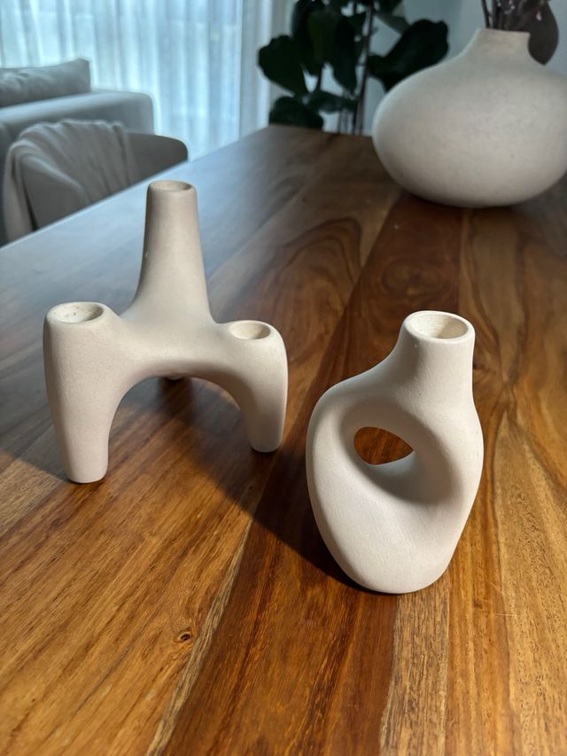 Lote de 4 figuras decorativas