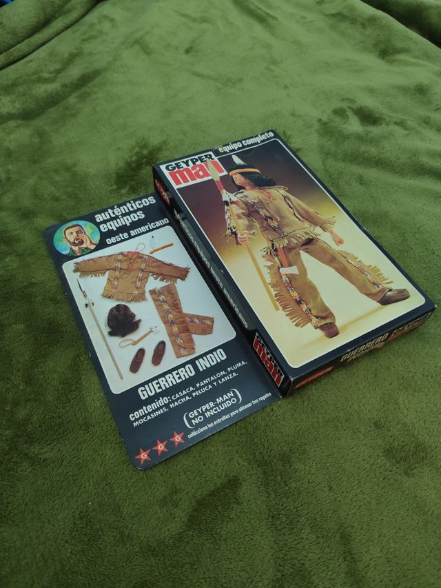 Geyperman equipo completo guerrero indio