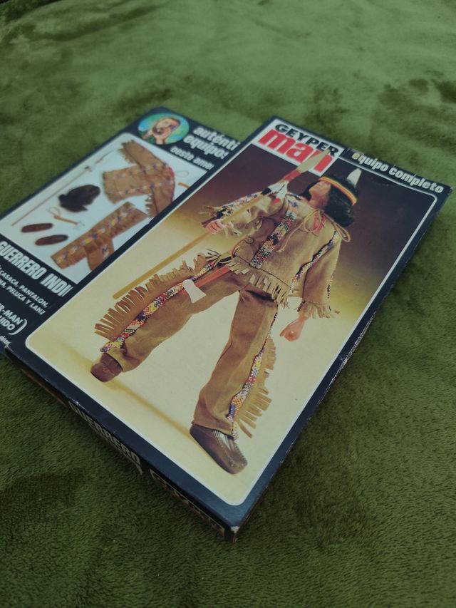 Geyperman equipo completo guerrero indio