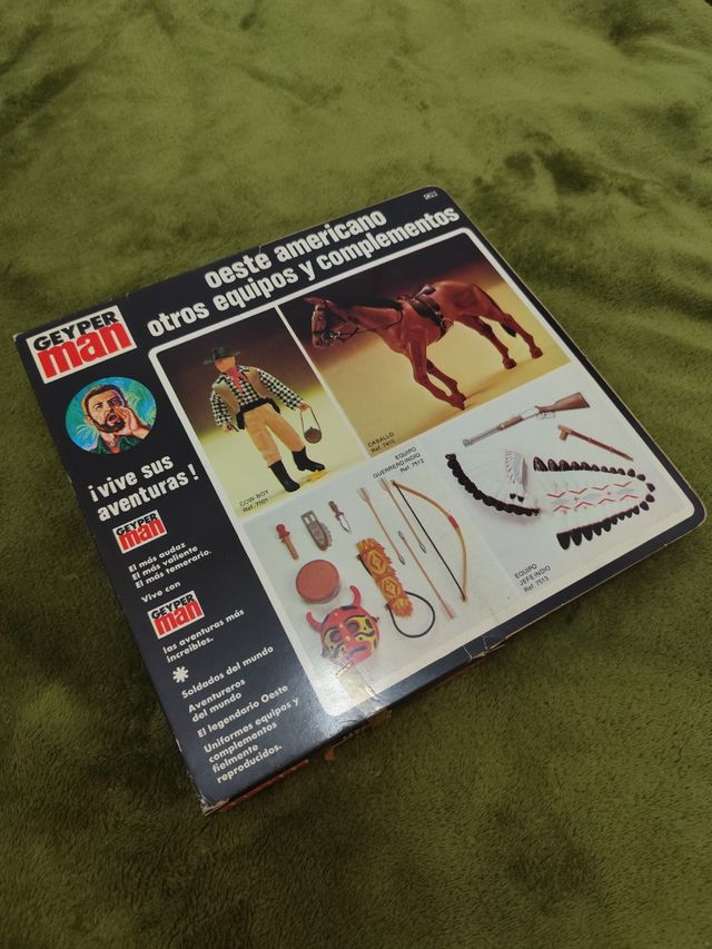 Geyperman equipo completo guerrero indio