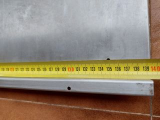 Estante 1,39m acero inoxidable