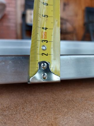 Estante 1,39m acero inoxidable