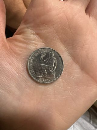 1 Peseta de 1933 de la Segunda República Española