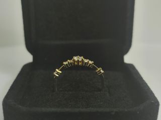 ANILLO DE PLATA DORADO MUJER