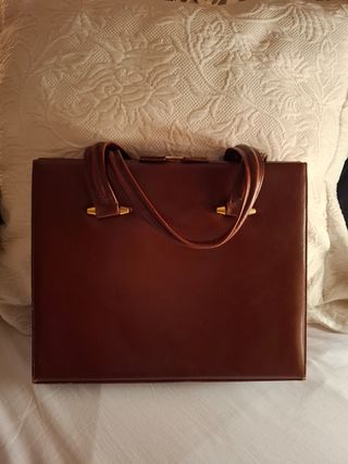 Bolso de piel vintage