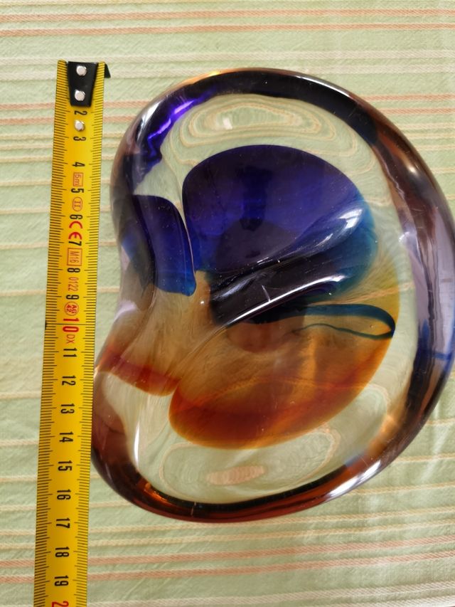 Posacenere vintage, del  1960, in Vetro di Murano 