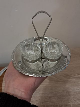 Set in acciaio inox per tartine 
