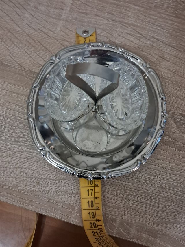 Set in acciaio inox per tartine 