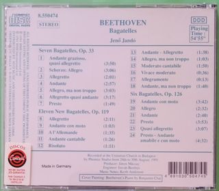 Beethoven: cinco CDs
