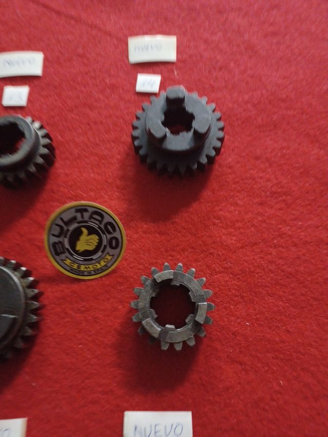 Lote Piñones desplazables BULTACO Ref.99