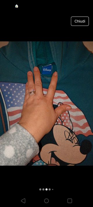 Felpa ragazza con cappuccio 14 anni