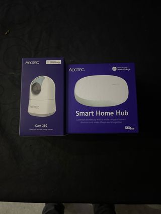Pack smart home hub y camara