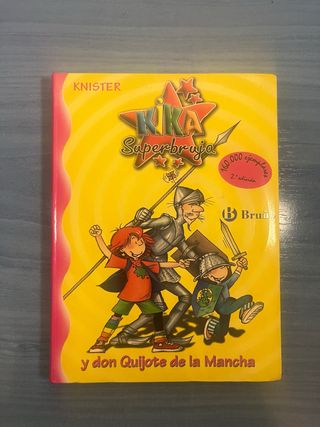 Libro Kika superbruja y Don quijote de la Mancha