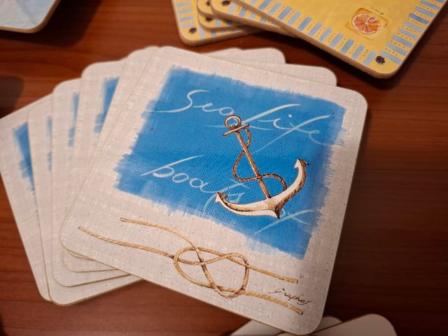 Set 36 sottobicchieri nuovi 