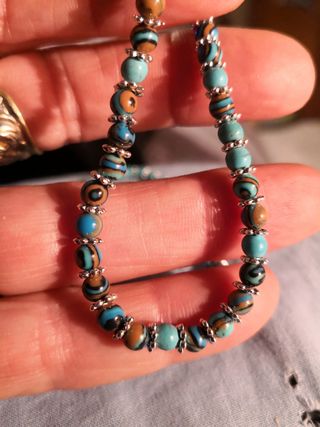 Braccialetti perline turchese