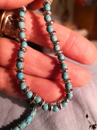 Braccialetti perline turchese