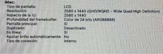 iMac 27 2014 i5 24Gg 1T