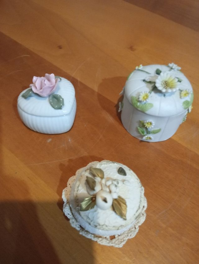 3 Porta oggetti piccole 