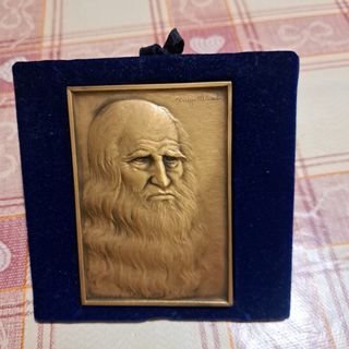 Placca in bronzo Arrigo Minerbi
