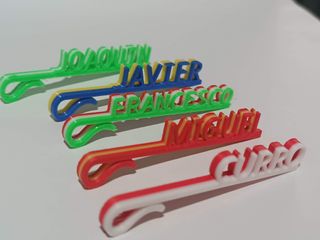 Marcavasos con Nombre