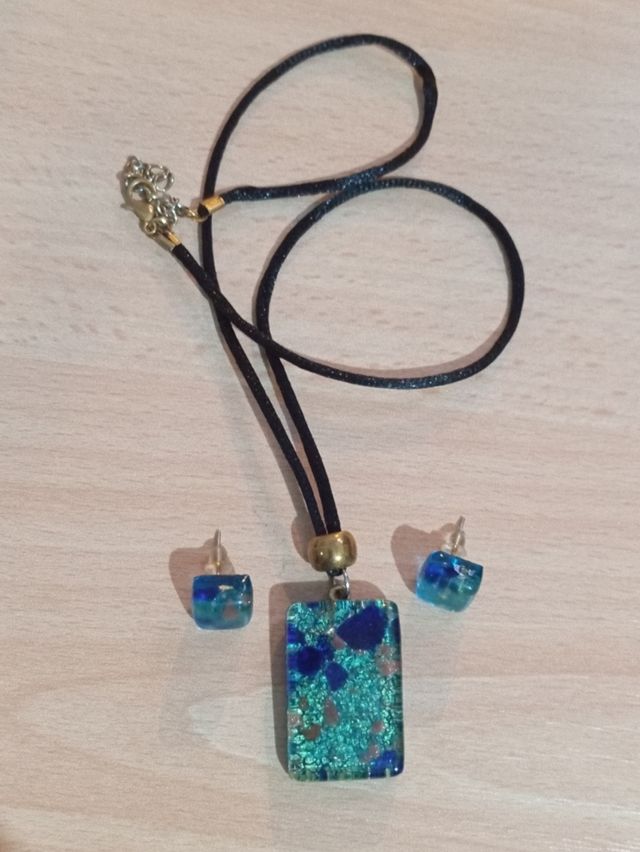 Conjunto de cristal de Murano