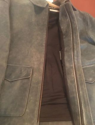 Chaqueta de cuero Raiders