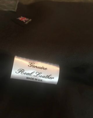 Chaqueta de cuero Raiders