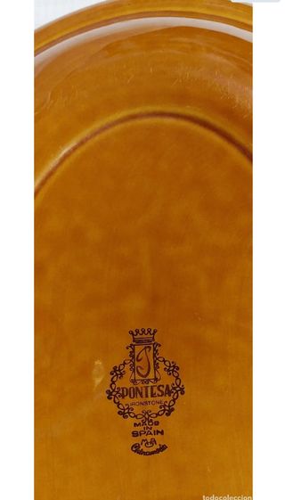 Bandeja ovalada de porcelana Pontesa